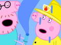 Jwèt Peppa Pig Jigsaw Puzzle Planet