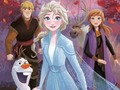 Jwèt Frozen Comic Jigsaw