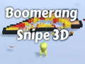 Jwèt Boomerang Snipe 3D