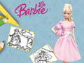 Jwèt Barbie Doll Coloring Book