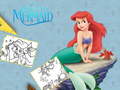 Jwèt The Little Mermaid Coloring Book
