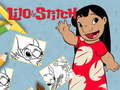 Jwèt Lilo and Stitch Coloring Book