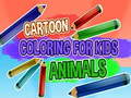 Jwèt Cartoon Coloring Book for Kids Animals