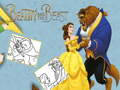 Jwèt Beauty & the Beast Coloring Book