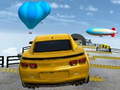 Jwèt Car stunts games - Mega ramp car jump Car games 3d