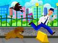 Jwèt Tom Runner Platformer Game