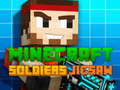 Jwèt Minecraft Soldiers Jigsaw