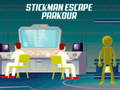 Jwèt Stickman Escape Parkour