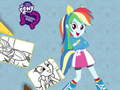 Jwèt Equestria Girls Coloring Book