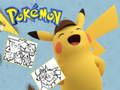 Jwèt Pokémon Coloring Book Game