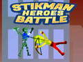 Jwèt Stickman Heroes Battle