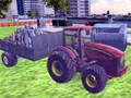 Jwèt Tractor Driving Garbage collect