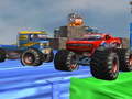 Jwèt Monster Truck Driving Stunt Game Sim