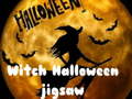 Jwèt Witch Halloween Jigsaw