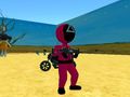 Jwèt Squid Game: Shooting Survival