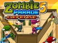 Jwèt Zombie Parade Defense 5