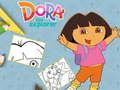Jwèt Dora the Explorer the Coloring Book