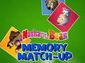 Jwèt Masha and the Bear Memory Match Up