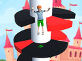 Jwèt Royal Helix Jump 3D