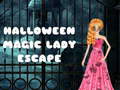 Jwèt Halloween Magic Lady Escape