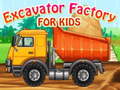 Jwèt Excavator Factory For Kids