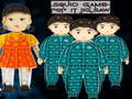 Jwèt Squid Game Pop It Jigsaw