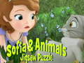 Jwèt Sofia And Animals Jigsaw Puzzle