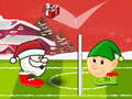 Jwèt Santa winter head soccer