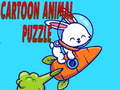 Jwèt Cartoon Animal Puzzle