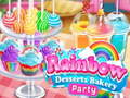 Jwèt Rainbow Desserts Bakery Party