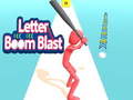 Jwèt Letter Boom Blast