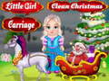 Jwèt Little Girl Clean Christmas Carriage