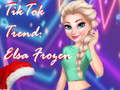 Jwèt TikTok Trend: Elsa Frozen