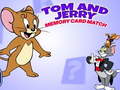 Jwèt Tom and Jerry Memory Card Match