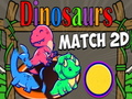 Jwèt Match 2D Dinosaurs