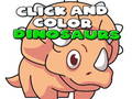 Jwèt Click And Color Dinosaurs