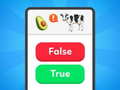 Jwèt True False - Quiz