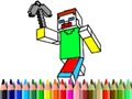 Jwèt Back to School: Minecraft Coloring