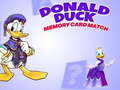 Jwèt Donald Duck memory card match
