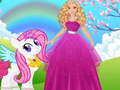 Jwèt Barbie and Pony Dressup