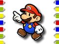 Jwèt Back To School  Mario Coloring