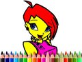 Jwèt Back To School Winks Coloring Book