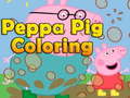 Jwèt Peppa Pig Coloring