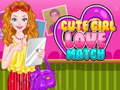 Jwèt Cute Girl Love Match