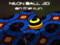 Jwèt Neon Ball 3d on the run