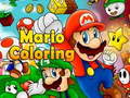 Jwèt Mario Coloring