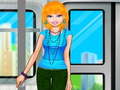 Jwèt Barbie On The Train