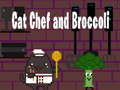 Jwèt Cat Chef and Broccoli