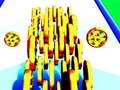 Jwèt Pizza Run Rush Game 3D