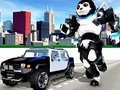 Jwèt Police Panda Robot 